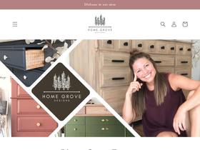 homegrovedesign.com homepage screenshot
