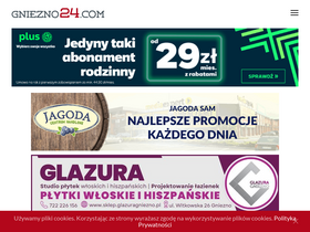 'gniezno24.com' screenshot