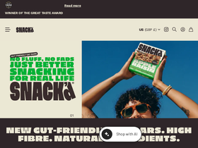 getsnackd.com homepage screenshot