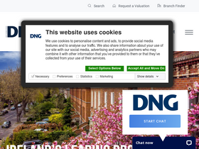 'dng.ie' screenshot