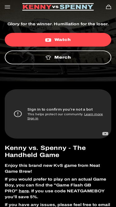 kennyvsspenny.com