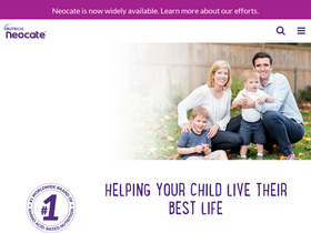 'neocate.com' screenshot