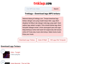 'treklagu.com' screenshot