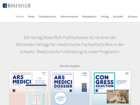 'rosenfluh.ch' screenshot