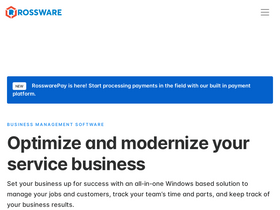 'rossware.com' screenshot