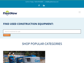 'buyfleetnow.com' screenshot