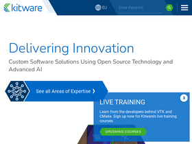 'kitware.com' screenshot