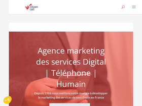 'citizencall.fr' screenshot