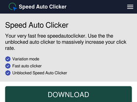 Speed Auto Clicker - Download Fastest Auto Clicker Free