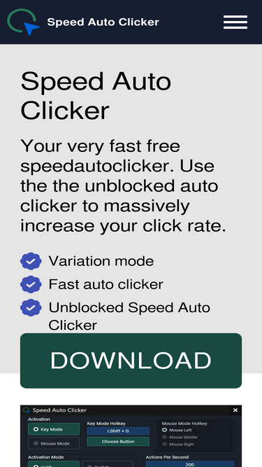 Speed Auto Clicker Download