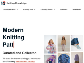 'knittingknowledge.com' screenshot
