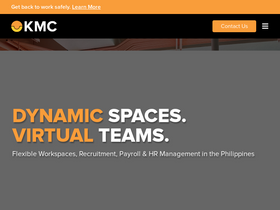 'kmc.solutions' screenshot