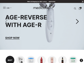 'medicube.us' screenshot