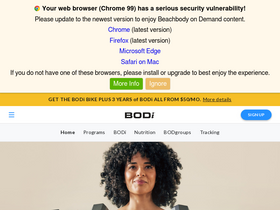 'beachbodyondemand.com' screenshot