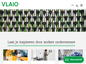 'vlaio.be' screenshot