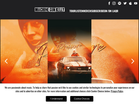 'machinegunkelly.com' screenshot