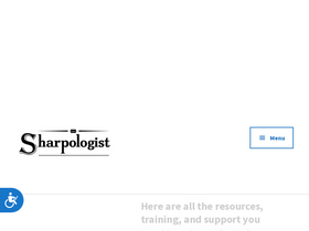 'sharpologist.com' screenshot