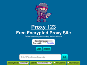 'proxy-123.com' screenshot