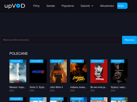 'upvod.pl' screenshot