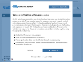 'bolidenforum.de' screenshot