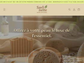 savonette.net homepage screenshot