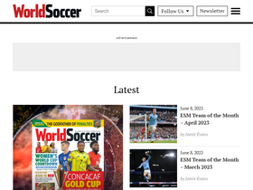 'worldsoccer.com' screenshot