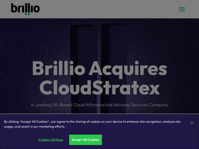 'brillio.com' screenshot