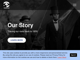 'pinkerton.com' screenshot