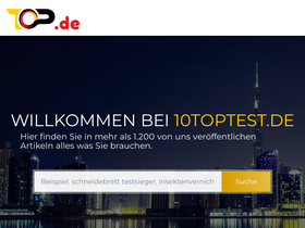 '10toptest.de' screenshot