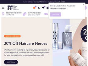 'facethefuture.co.uk' screenshot