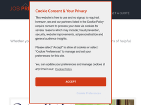 'job-prices.co.uk' screenshot