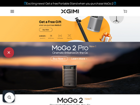 'xgimi.com' screenshot