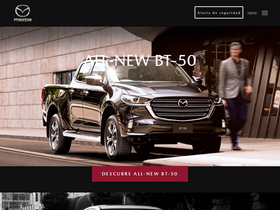 'mazda.cl' screenshot