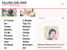 'fillingthejars.com' screenshot