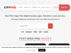 'citypng.com' screenshot