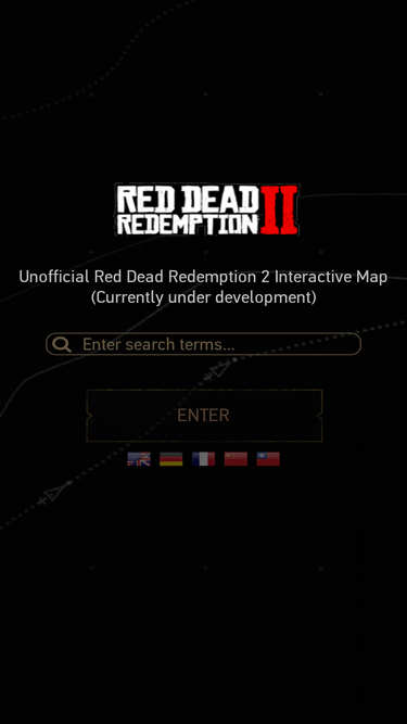Interactive Red Dead Redemption 2 Map 