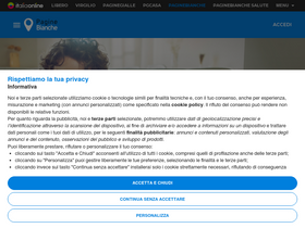 'paginebianche.it' screenshot