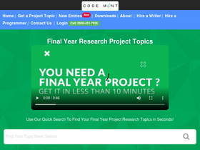 'codemint.net' screenshot