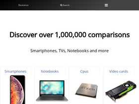 'devicelist.best' screenshot