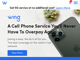 'wingalpha.com' screenshot