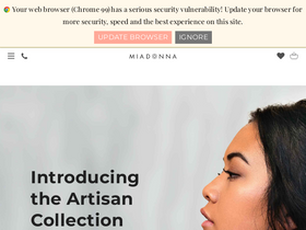 'miadonna.com' screenshot