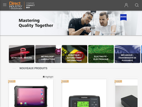 'directindustry.fr' screenshot