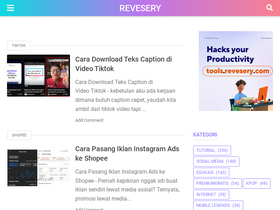 'revesery.com' screenshot