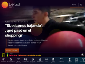 'delsol.uy' screenshot