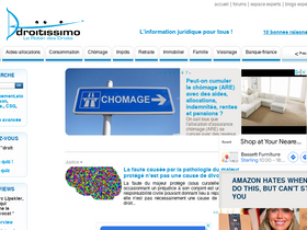 'droitissimo.com' screenshot