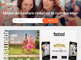 'kuplio.ro' screenshot