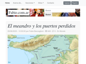 'fabio.com.ar' screenshot