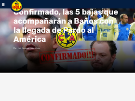 'soyaguila.com.mx' screenshot