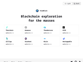 'viewblock.io' screenshot