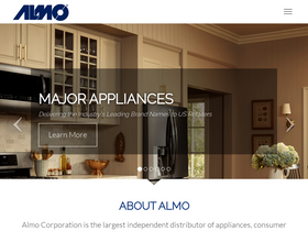 'almo.com' screenshot